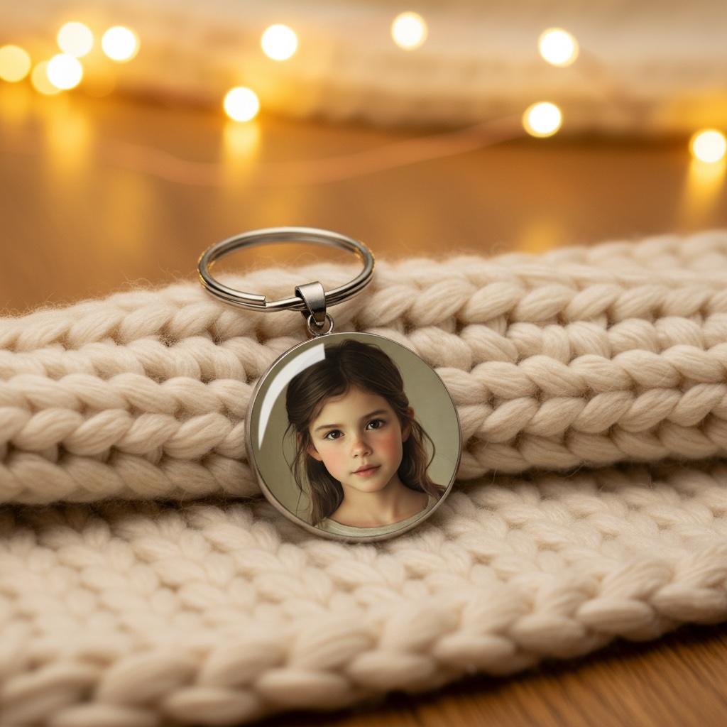 Přívěsek s vlastní fotkou