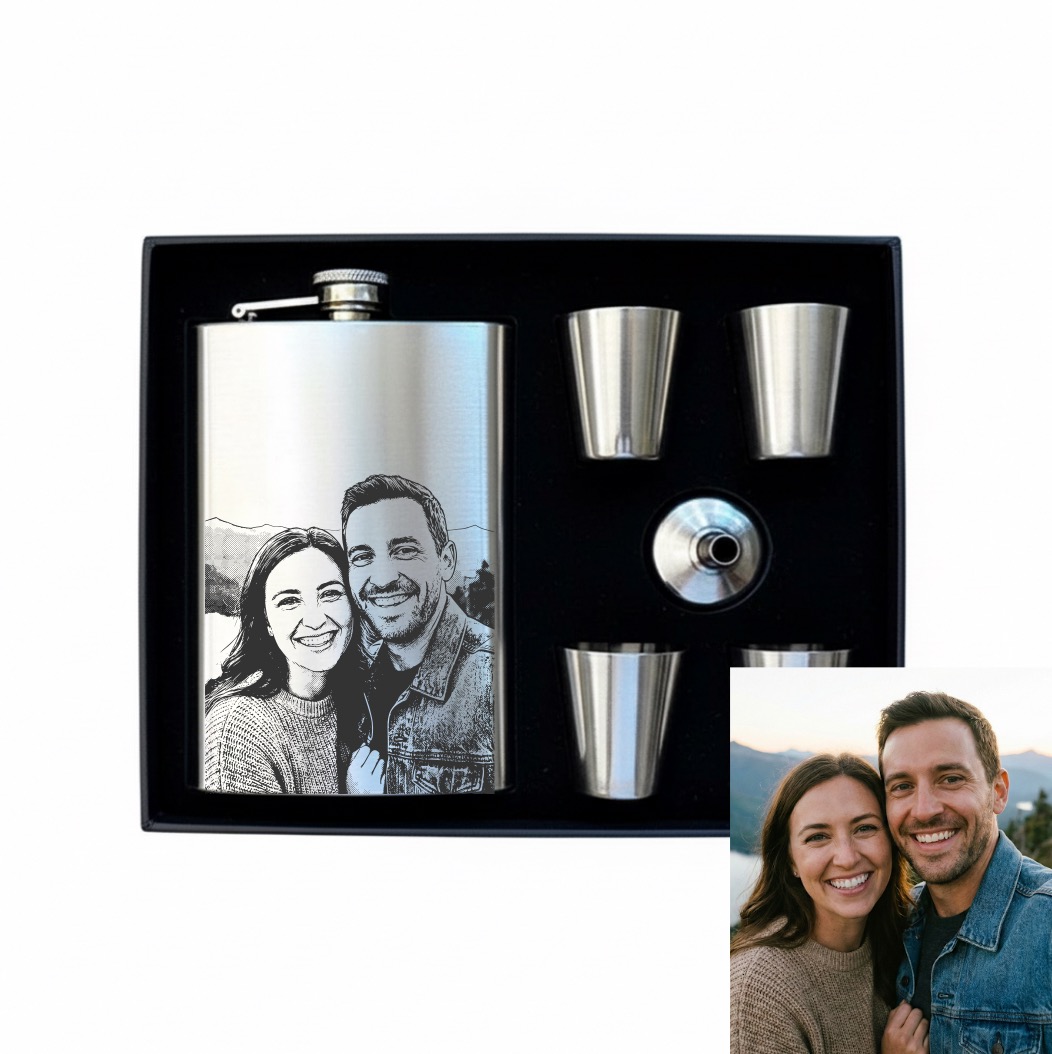 Placatka v dárkové sadě s vlastní fotkou