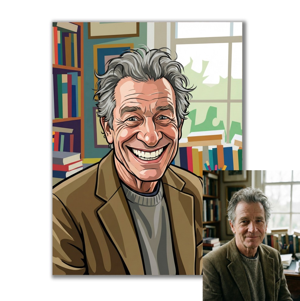 Karikatura podle vaší fotky pro vlastní tisk