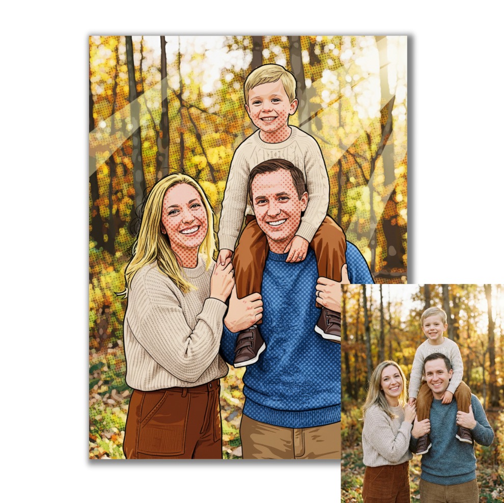 Obraz podle vaší fotky v Pop Art stylu