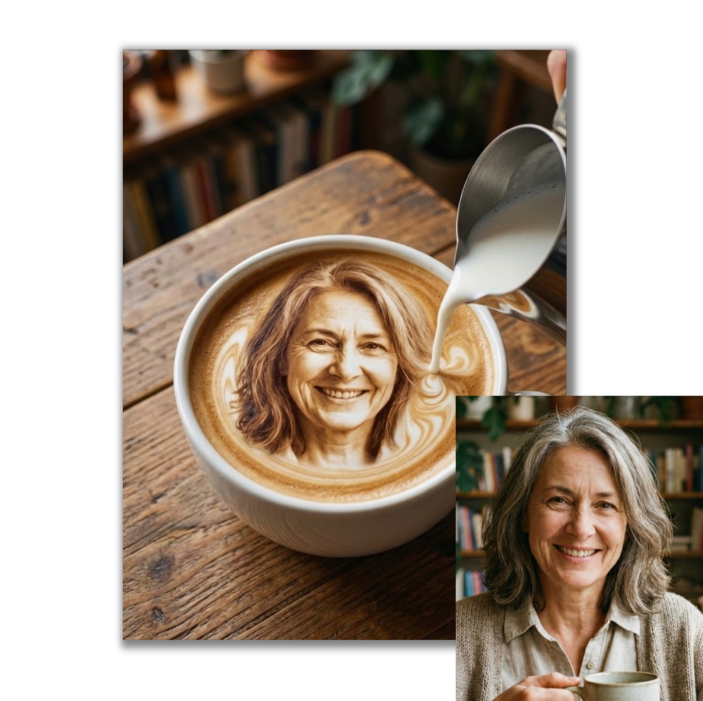 Fotomontáž podle vaší fotky pro vlastní tisk