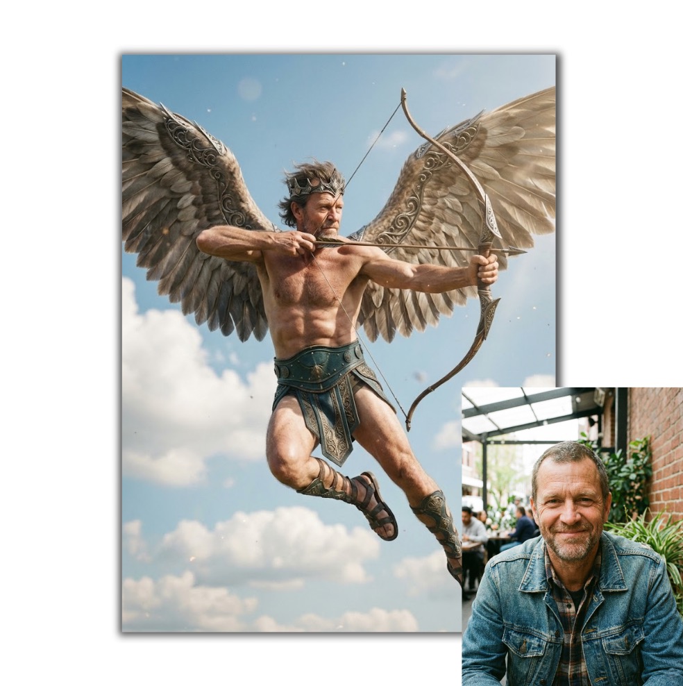 Fotomontáž podle vaší fotky pro vlastní tisk