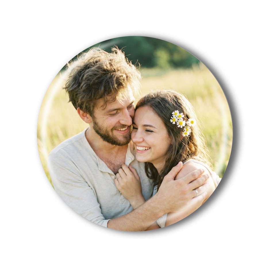 Placka s vlastní fotkou