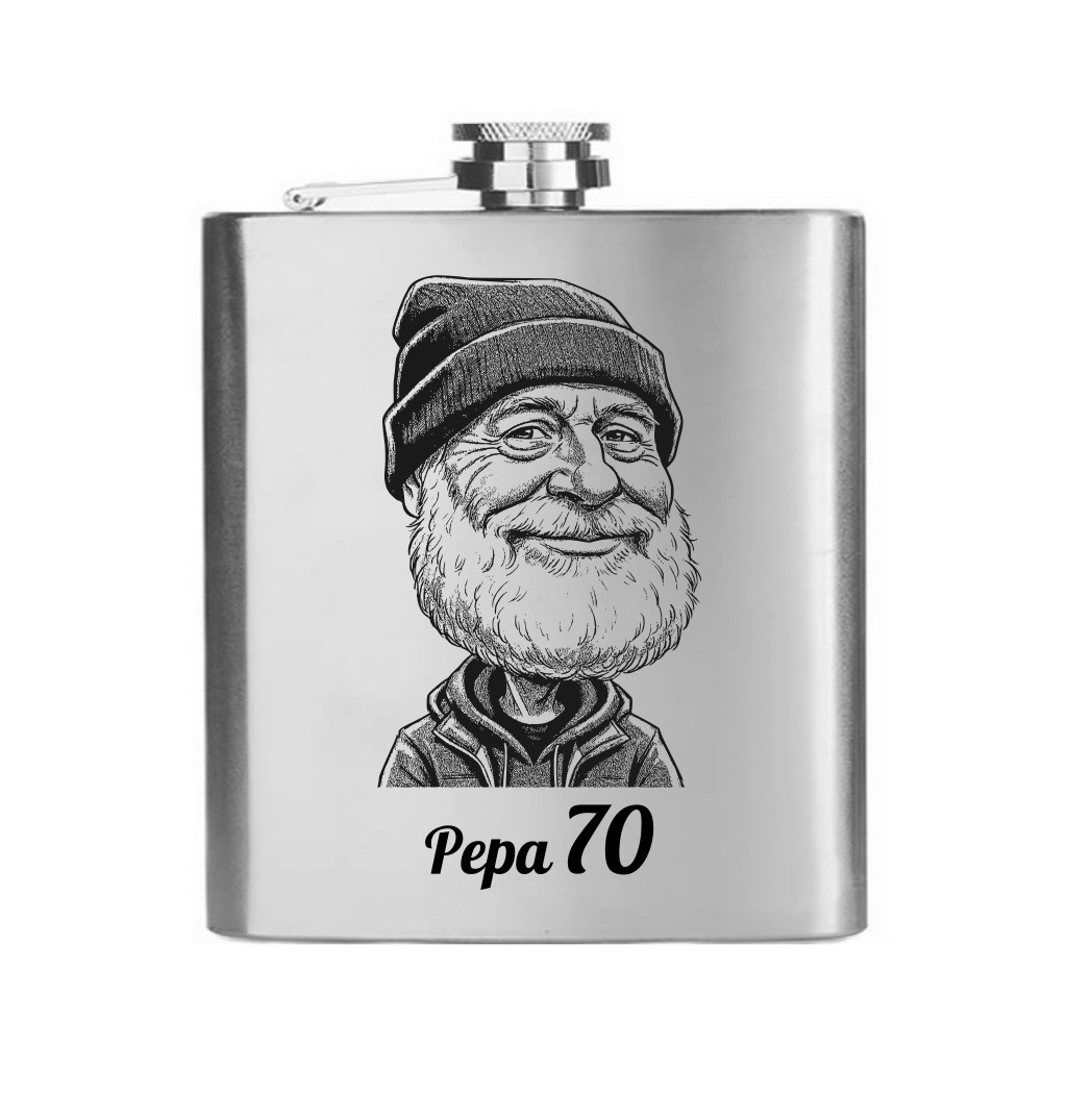 Placatka s karikaturou bez pozadí podle vaší fotky