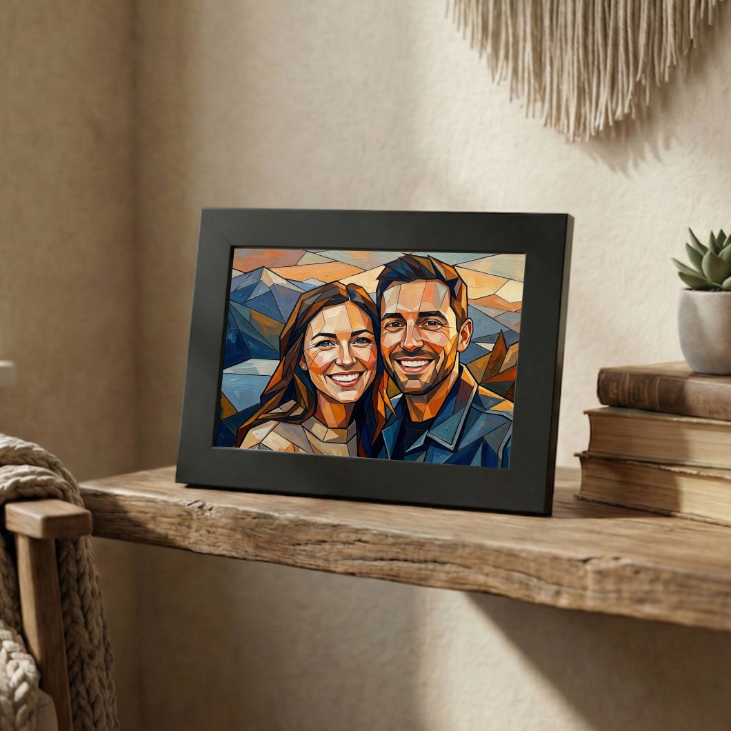 Fotorámeček s ilustrací podle vaší fotky