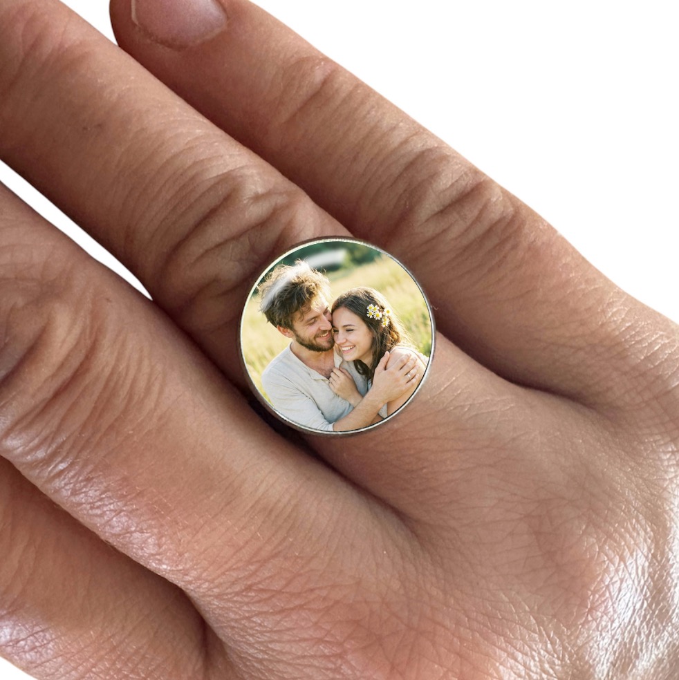Prstýnek s vlastní fotkou