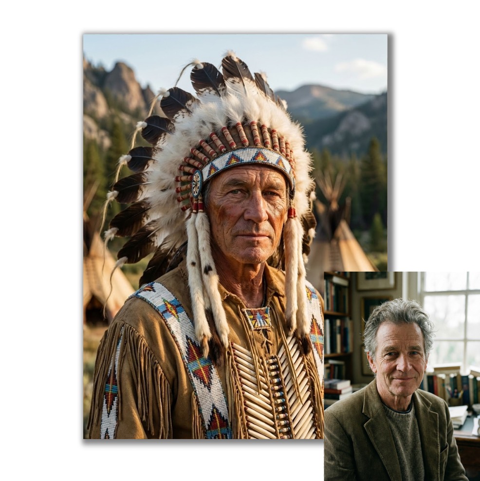 Obraz podle vaší fotky - Náčelník