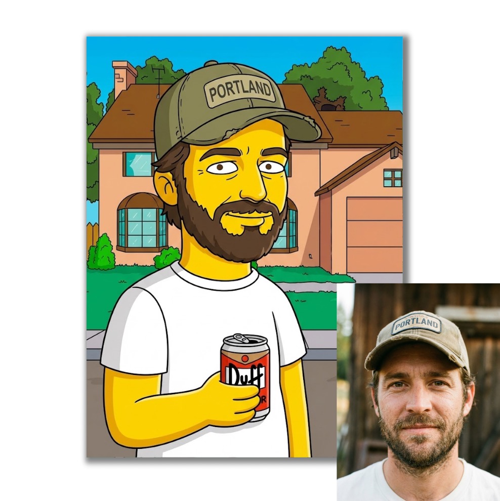 Ilustrace podle vaší fotky pro vlastní tisk