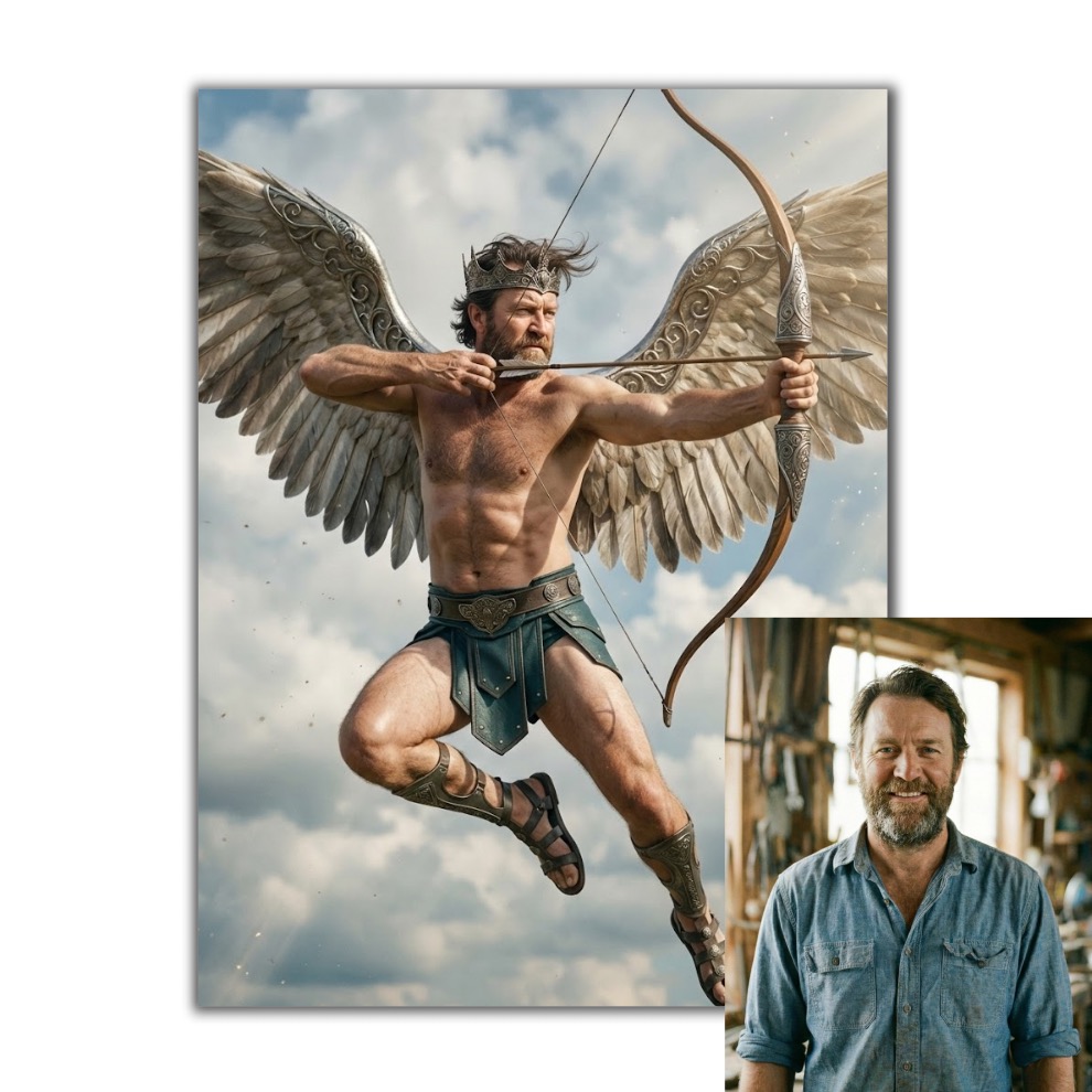 Fotomontáž podle vaší fotky pro vlastní tisk