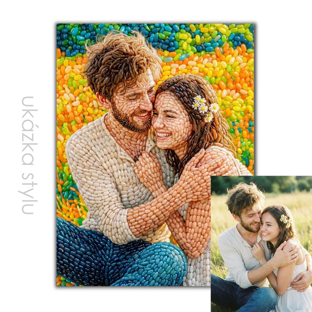 Ilustrace podle vaší fotky pro vlastní tisk