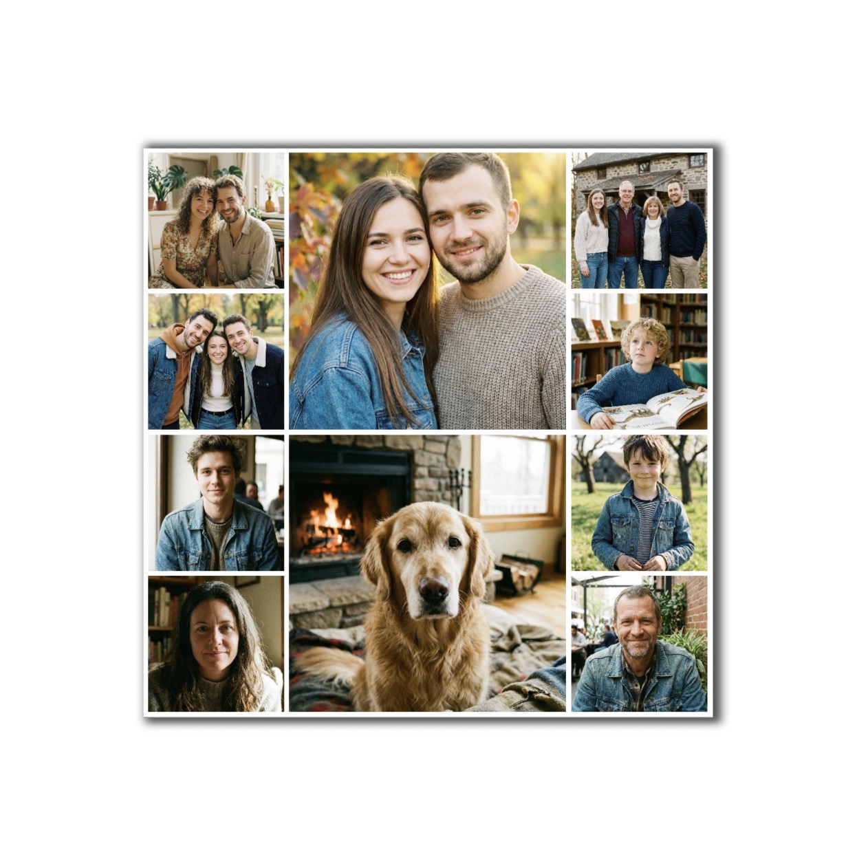 Obraz na plátně - Fotokoláž z až 10 fotek