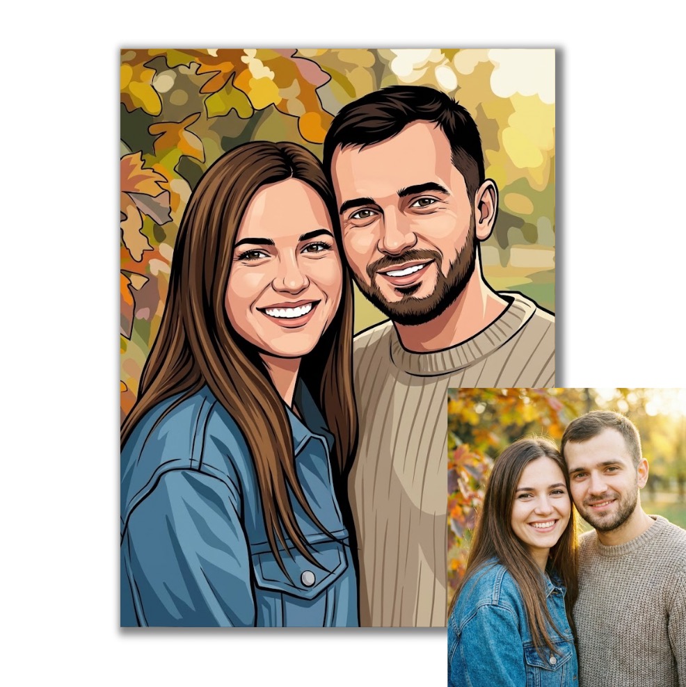 Obraz podle vaší fotky v GTA stylu