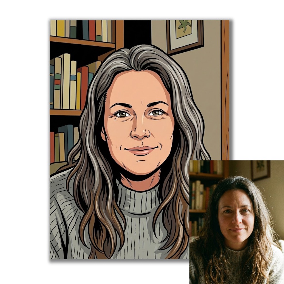 Kreslený obraz podle vaší fotky