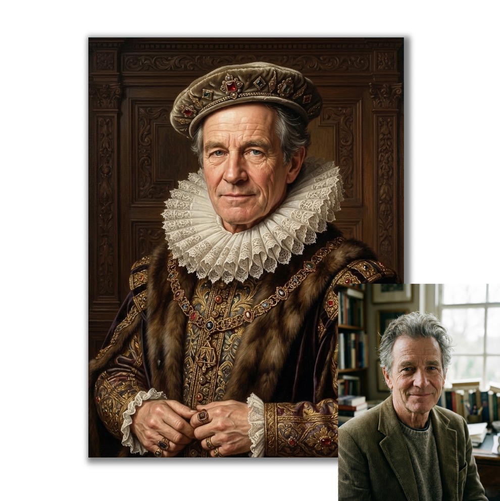 Obraz podle vaší fotky - Vy jako šlechtic