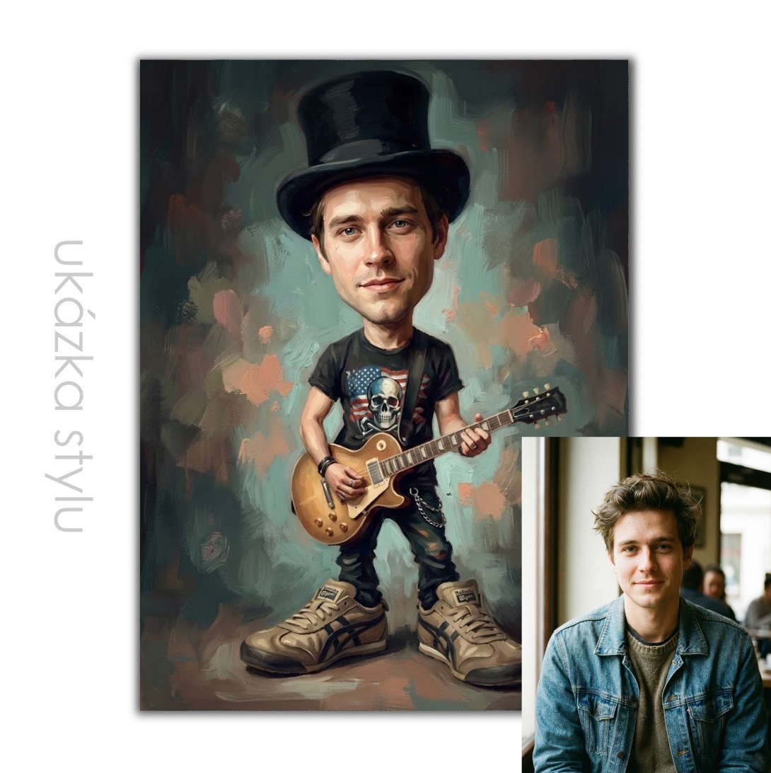 Grafika podle vaší fotky pro vlastní tisk