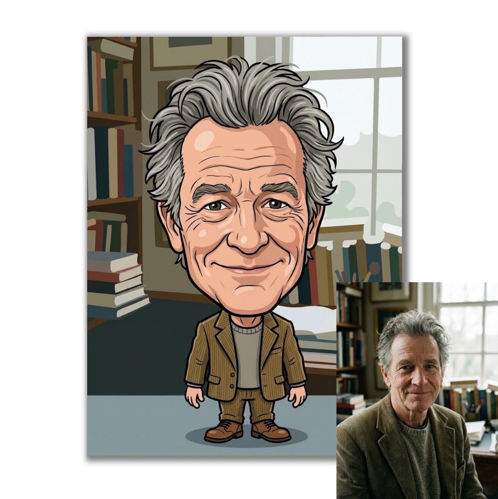 Karikatura podle vaší fotky pro vlastní tisk