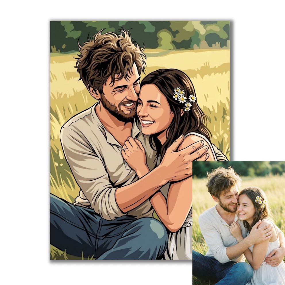 Obraz podle vaší fotky v GTA stylu