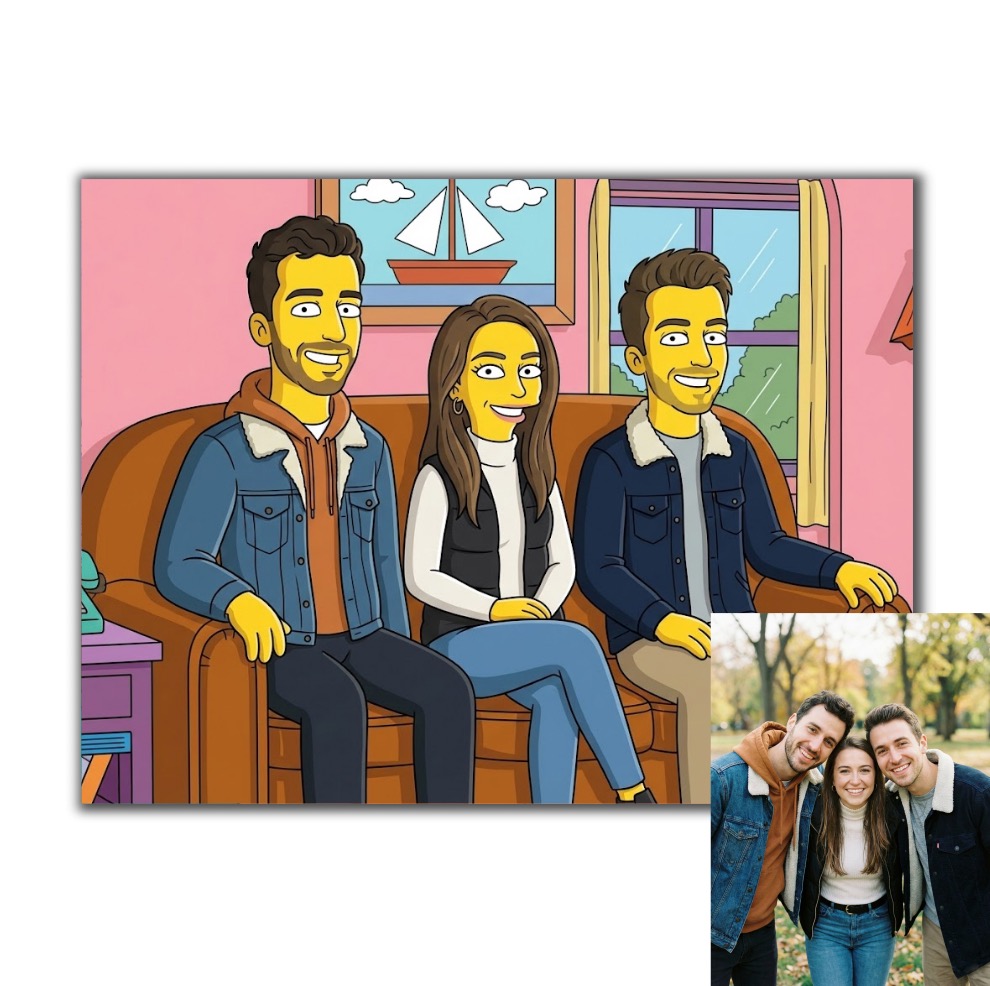 Ilustrace podle vaší fotky pro vlastní tisk