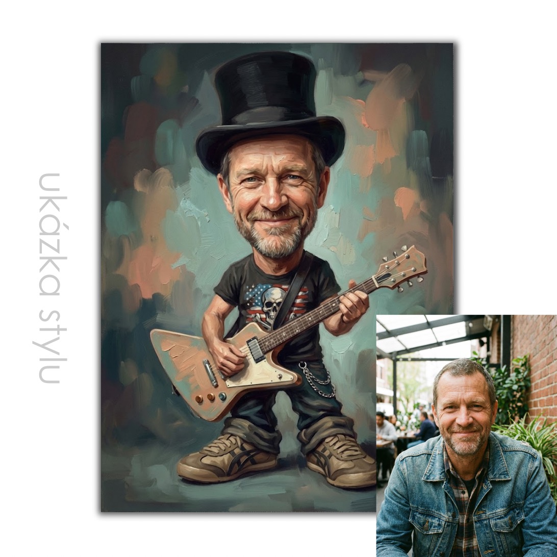 Grafika podle vaší fotky pro vlastní tisk