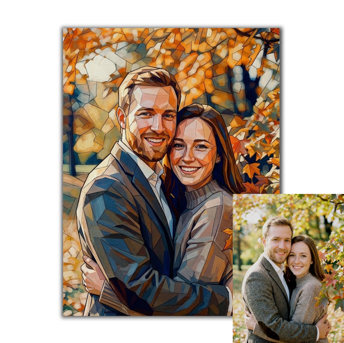 Fotorámeček s ilustrací podle vaší fotky