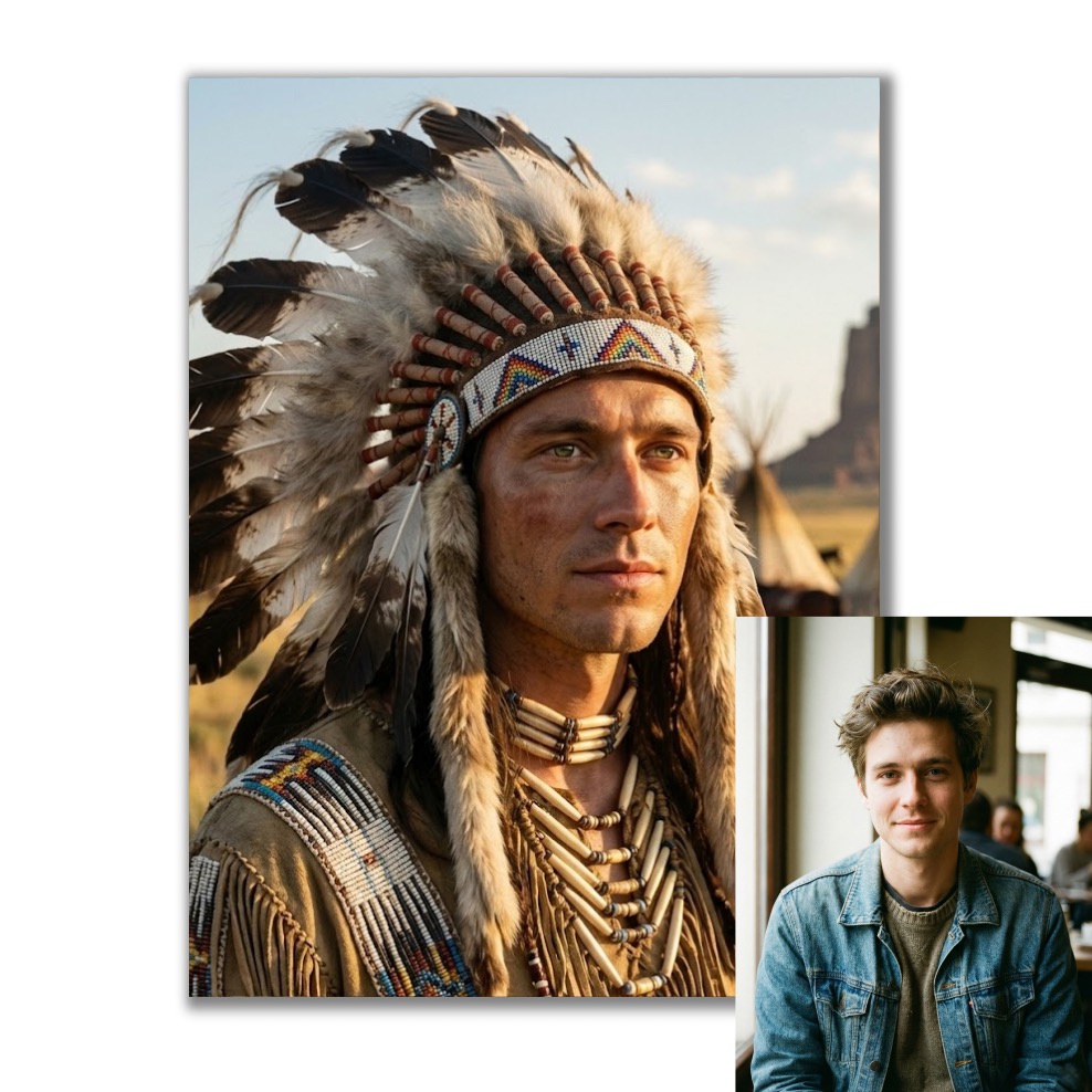 Obraz podle vaší fotky - Náčelník