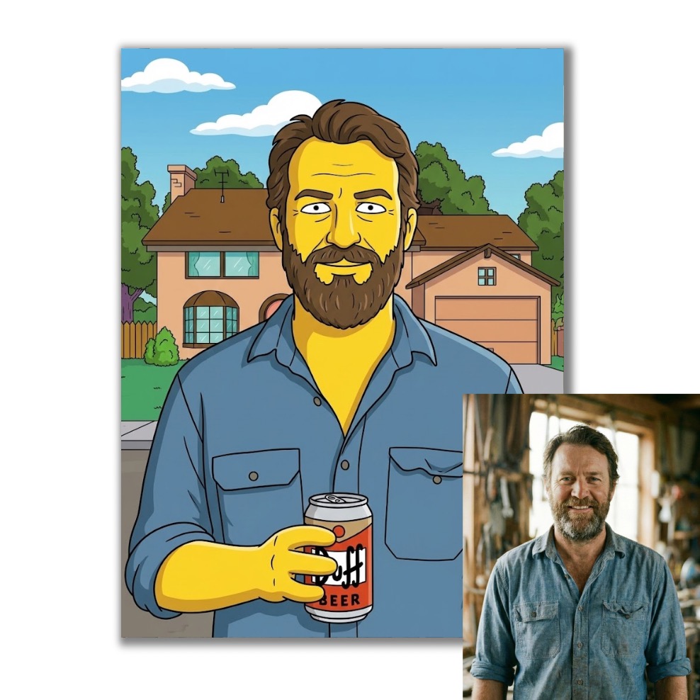 Ilustrace podle vaší fotky pro vlastní tisk