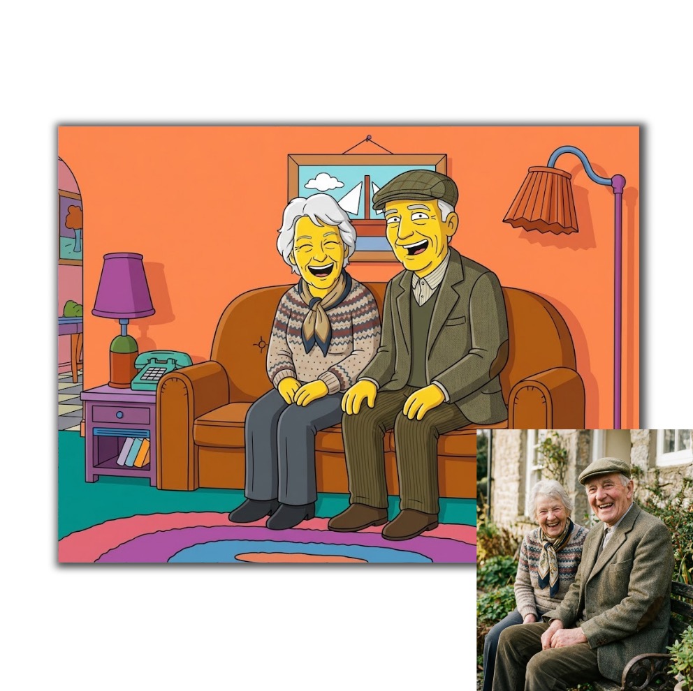 Ilustrace podle vaší fotky pro vlastní tisk