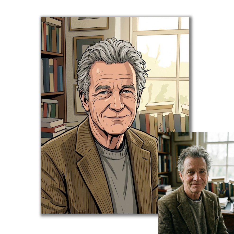 Ilustrace podle vaší fotky pro vlastní tisk