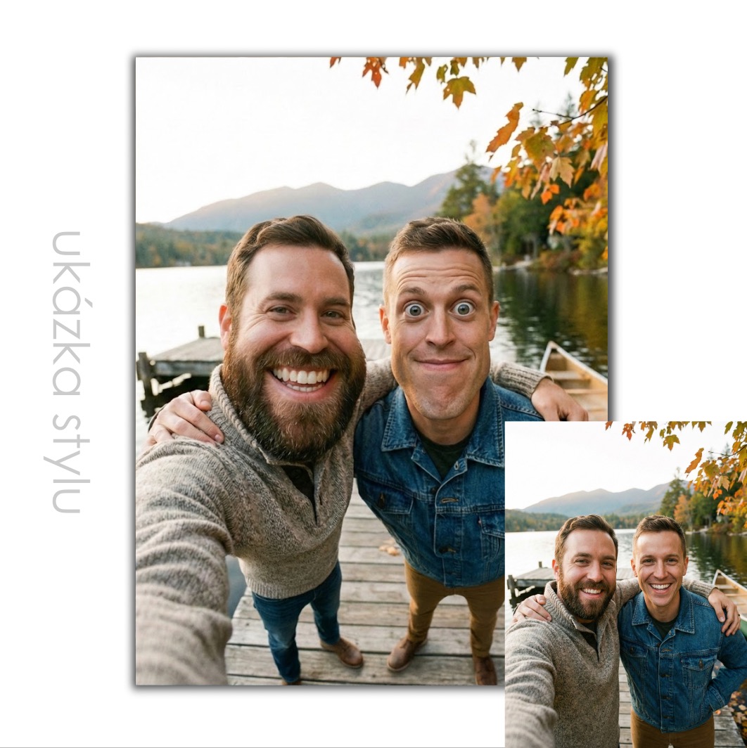 Foto-karikatura podle vaší fotky pro vlastní tisk