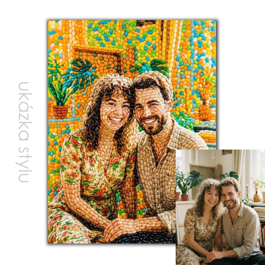 Ilustrace podle vaší fotky pro vlastní tisk